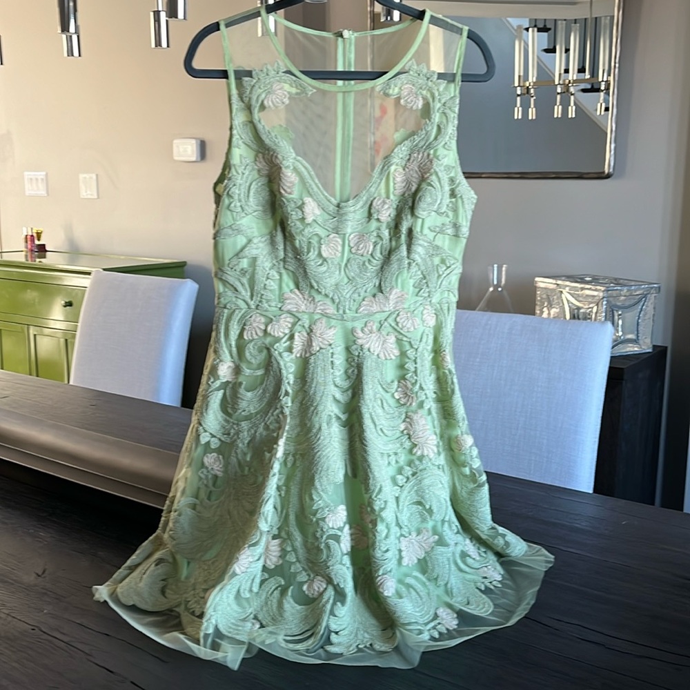 Anthropology pankaj & nidhi dress 10p